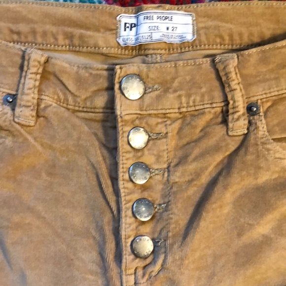 free people corduroy pants - Picture 2 of 3